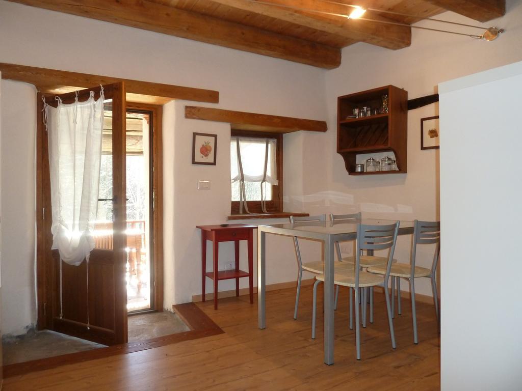 Monolocale Gemma Locanda Codirosso Stroppo Exterior foto